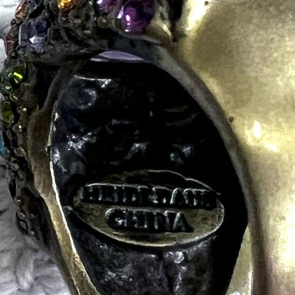 Heidi Daus Vintage Excellent Condition Swarovski Crystals size 9 ring - Picture 9 of 15